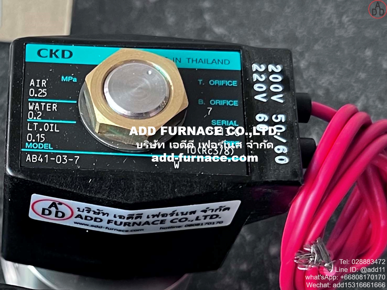 CKD AB41-03-7-W-AC200V (2) 